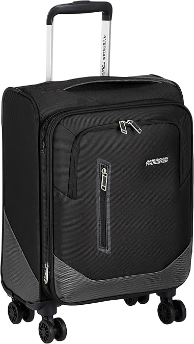 Amazon アメリカンツーリスター スーツケース カービー スピナー 54 エキスパンダブル Tsa 機内持ち込み可 保証付 32l 54 Cm 2 3kg ブラック スーツケース