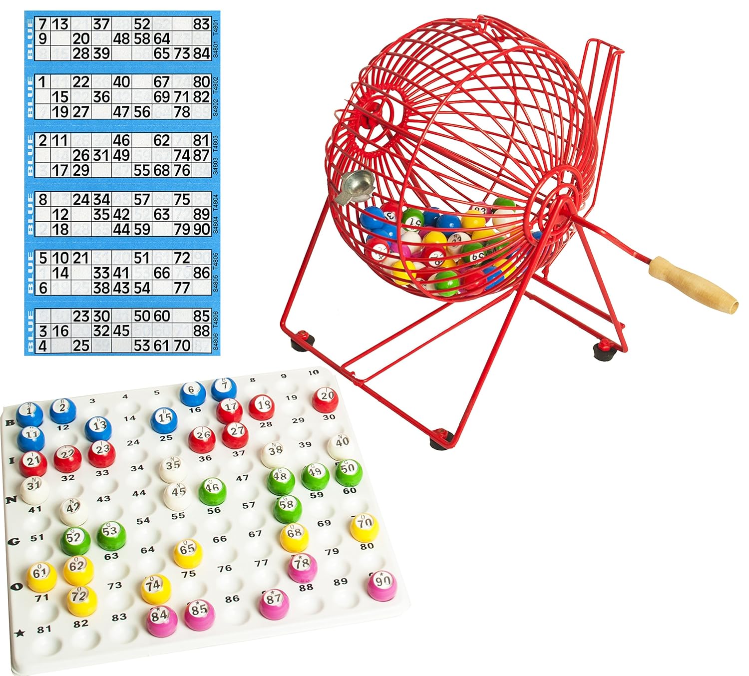 Bingo Cage Tray & Balls by Thomas & Anca Club Supplies Amazon.co.uk