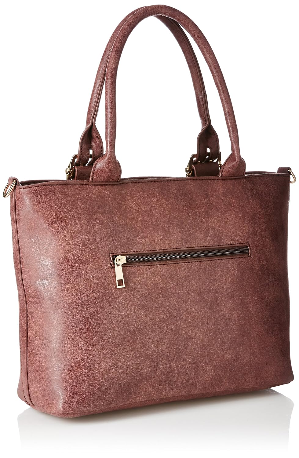 caprese helly women's satchel (brown)