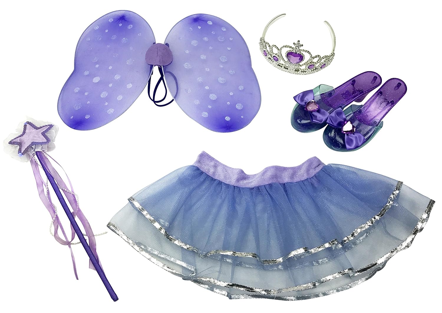 Best Little Girl Princess Butterfly Garden Statue