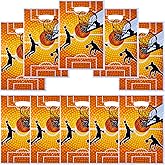 HEPAPATE 40Pcs Basketball Treat Candy Bags,Basketball Goodie Bags,Basketball Party Favors Bags Basketball Theme Gift Bags for Birthday Party Decorations, Basketball Themed Party Supplies