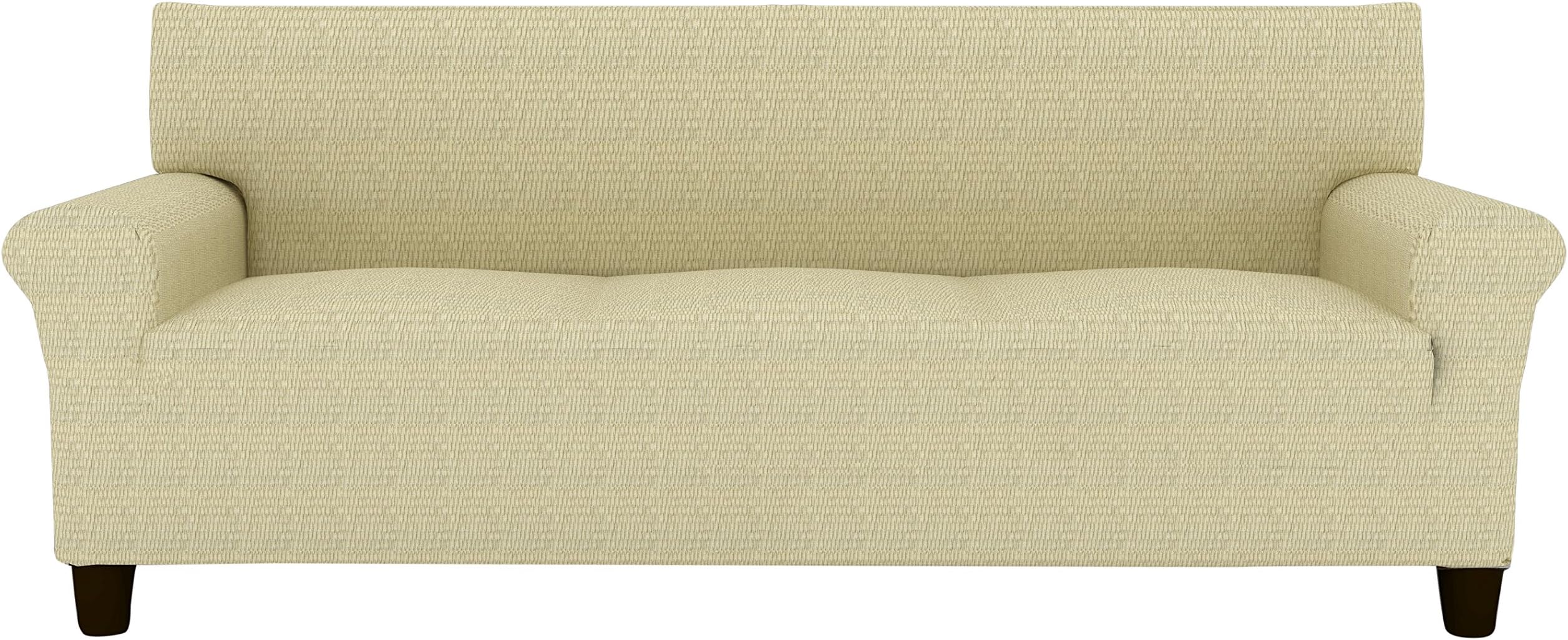 Eiffel Textile Ektorp Designer Sofa 3 Square 150 x 195 x 2 cm ivory white
