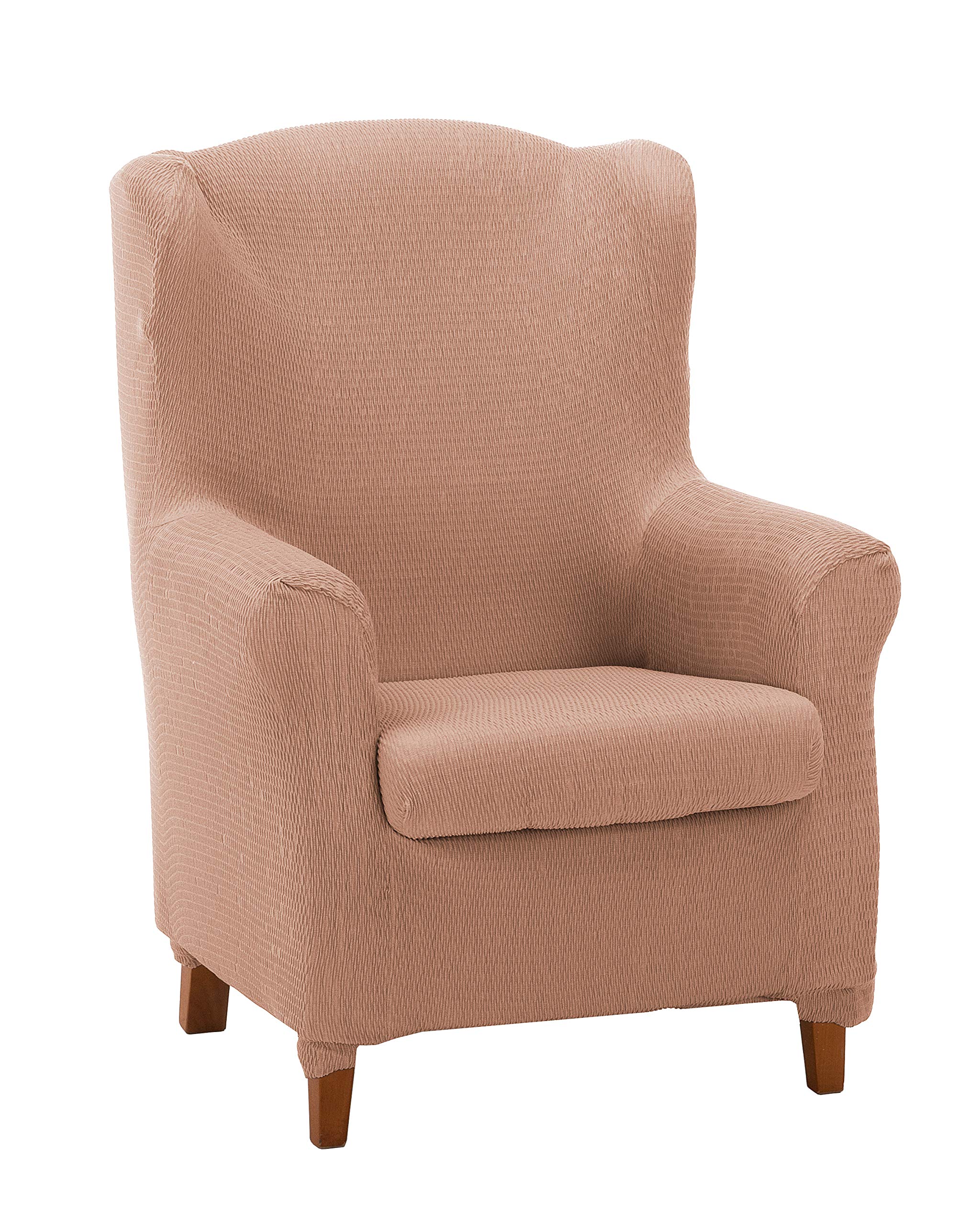 Martina Home Armchair Cover Tunisia Duplex Salmon