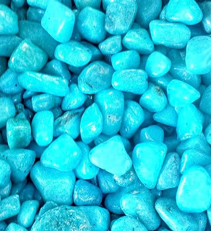 ice Blue Pebbles for Terrarium, Miniature Garden and Lawn- Craft