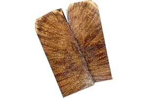 Doc of All Trades Brown Mallee Burl Knife Scales