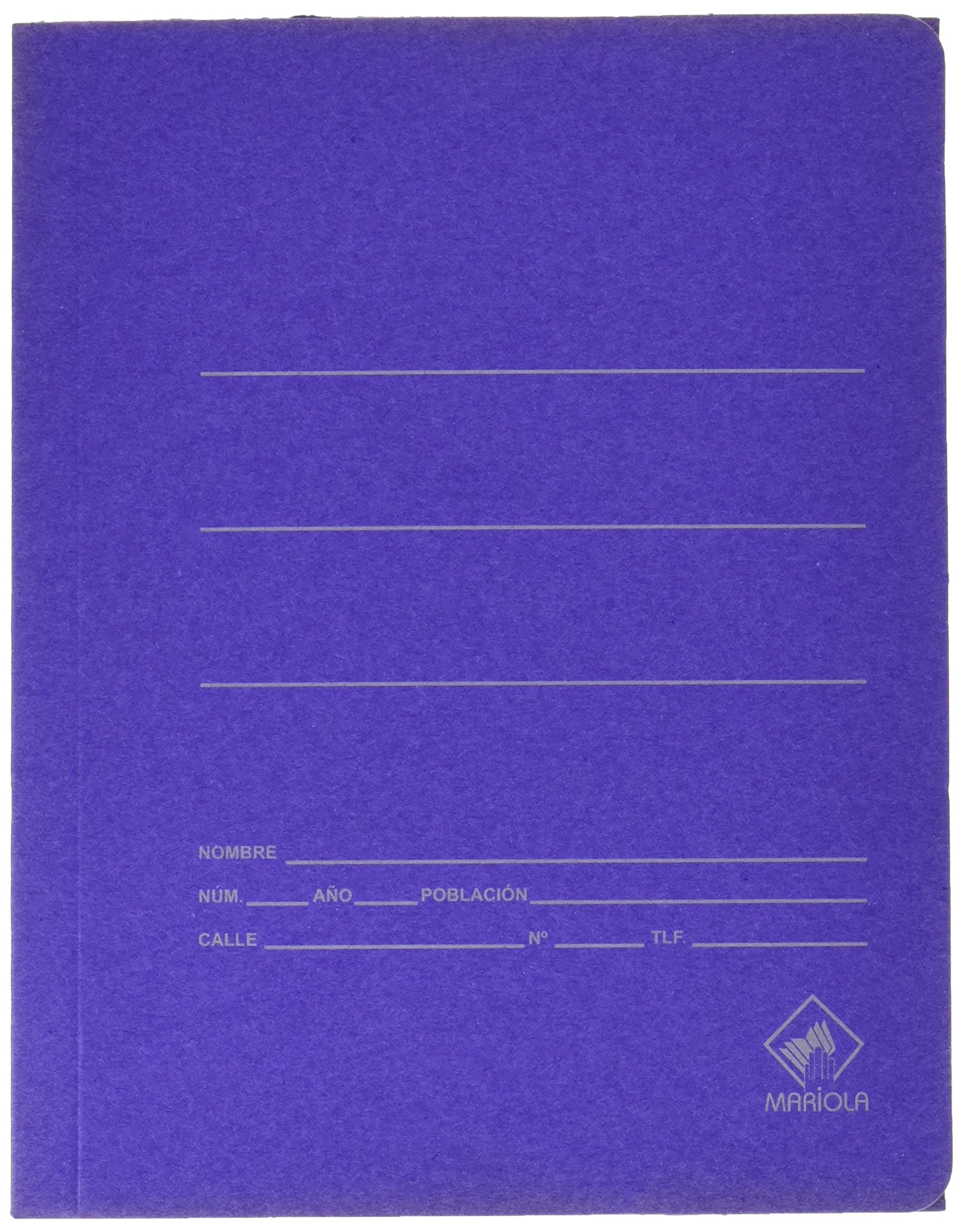 Mariola 944821 - Blue Cardboard with Flaps Pastern Size Folder