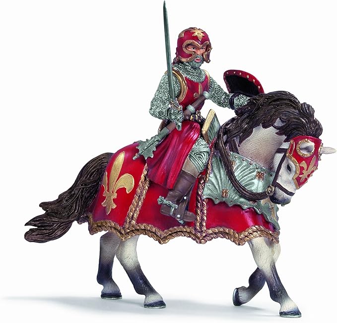 Schleich Figurine Chevalier Chevalier Avec Epee A Cheval Amazon Fr Jeux Et Jouets