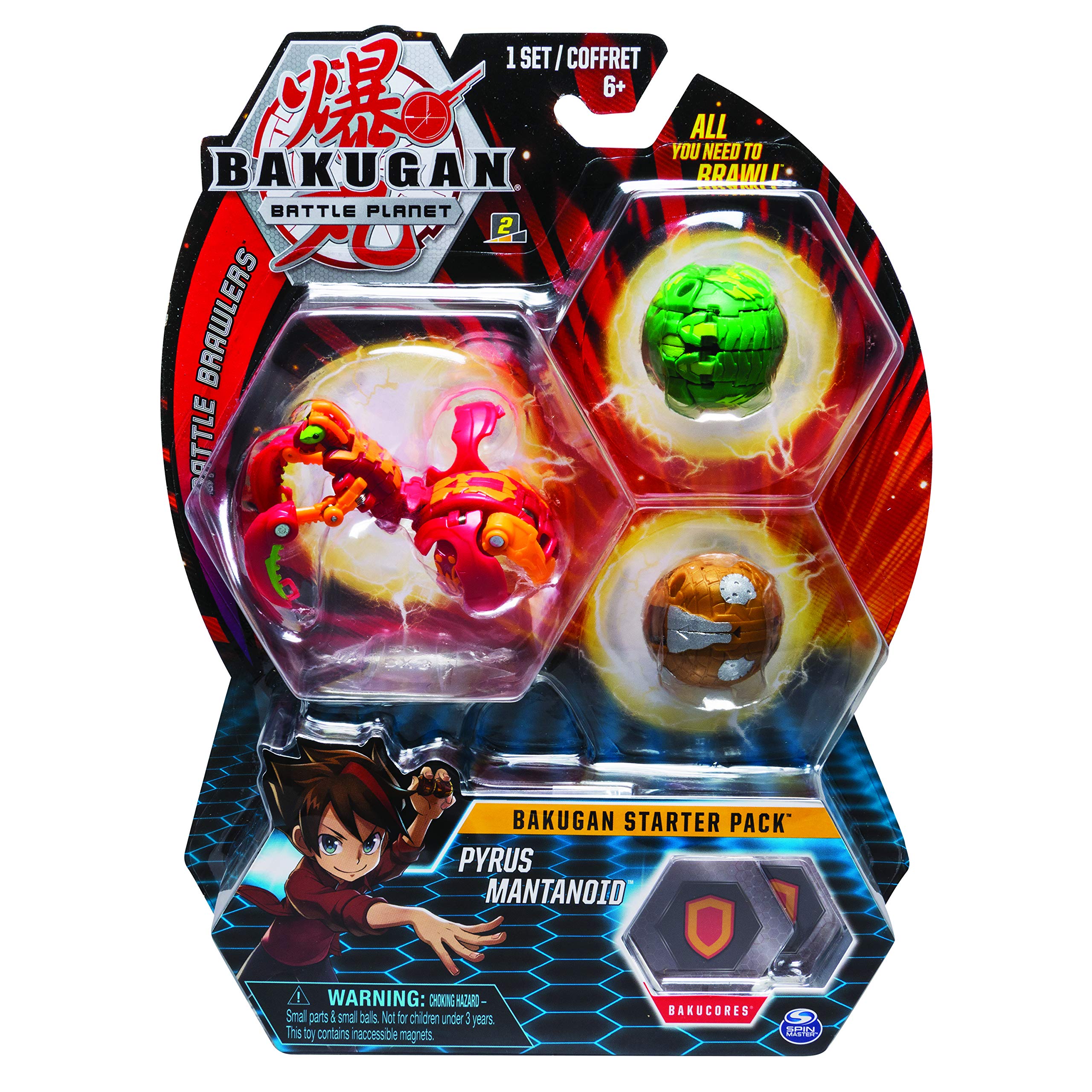 BAKUGAN 6045144 Starter Pack Set Assortment (Styles May VaryOne