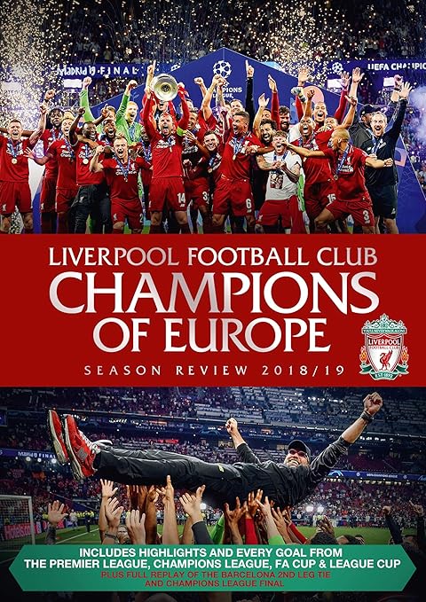 Amazon Co Jp リバプール 18 19 シーズンレビュー Dvd Pal方式 日本語無し 輸入版 Liverpool Football Club Champions Of Europe Season Review 18 19 Dvd ブルーレイ