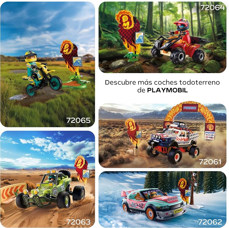 | Carros | Camião todo-o-terreno | Camião Todo-O-Terreno com Placas de Guincho e Ponte | Brinquedo Infantil desde os 4 anos | 72061