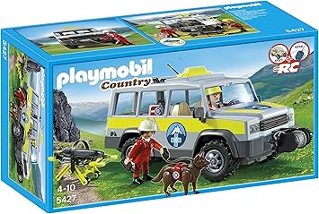 playmobil 4x4 montagne