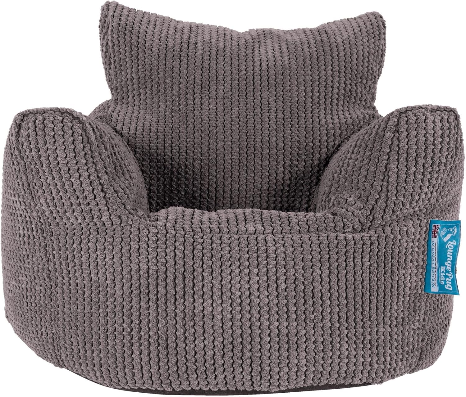 childrens armchair grey