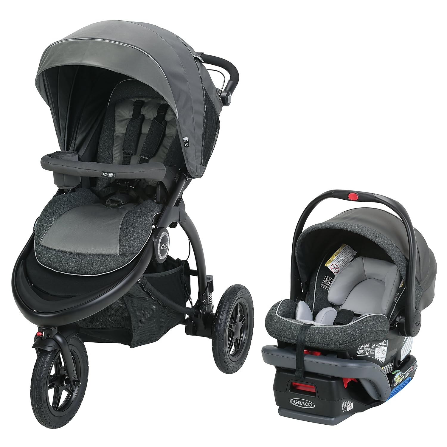graco trail rider jogging travel system