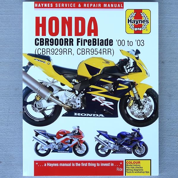 Honda CBR900RR FireBlade '00 - '03: (CBR929RR, CBR954RR) (Haynes