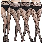 SOUTHRO Women's Patterned Tights Stockings Pantyhose for Halloween Cosplay Party