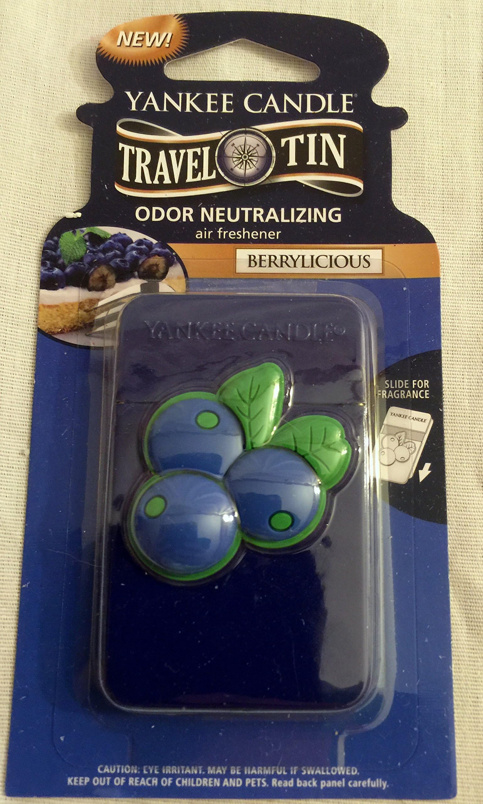 Yankee Candle Berrylicious Travel Tin Odor Neutralizing