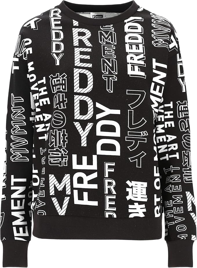 sudadera negra oversize