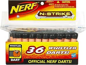 Amazon.com: Nerf Whistler Darts 36pk 