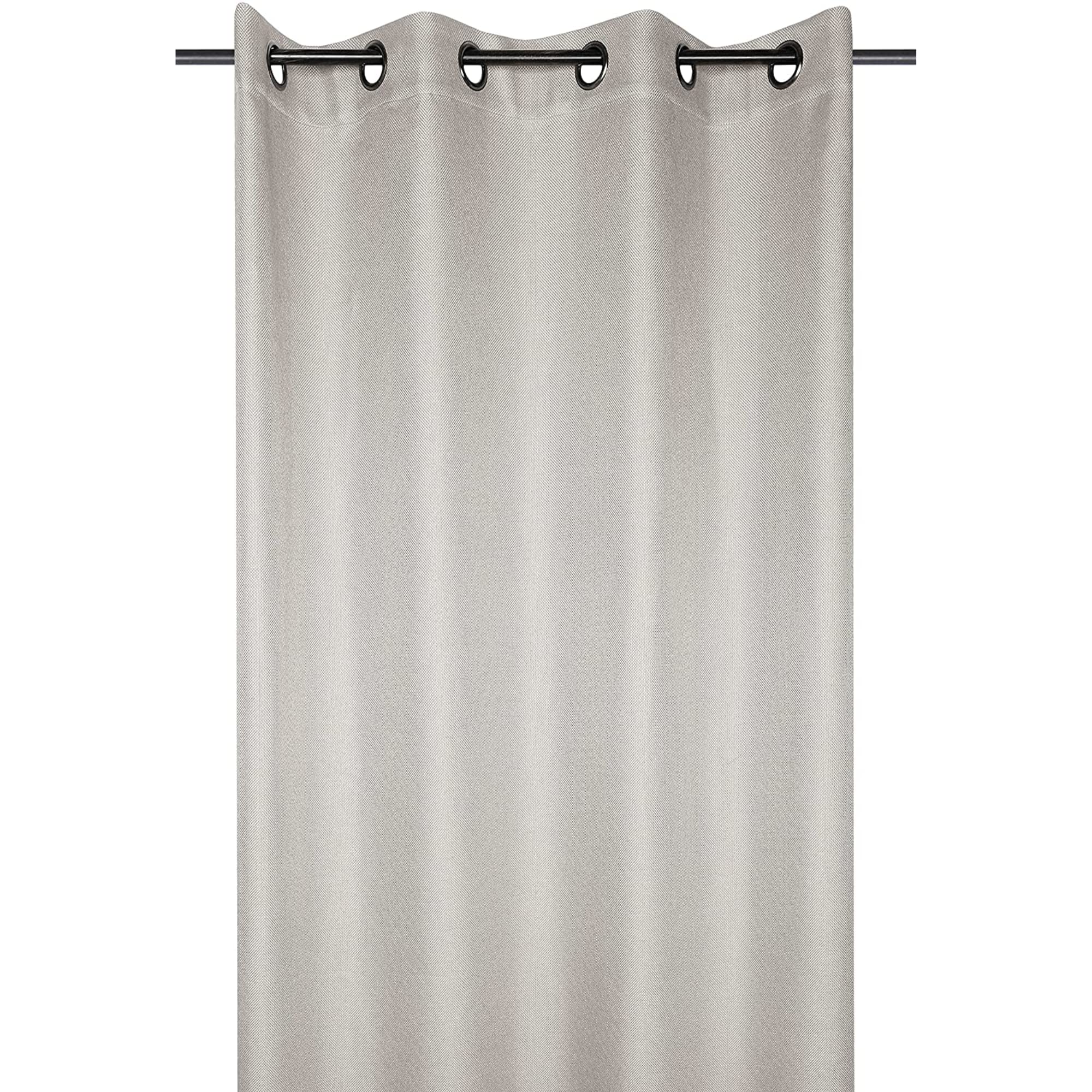 LOVELY CASA Copenhagen, Polyester, ecru, Blackout Curtain 140 x 260 cm