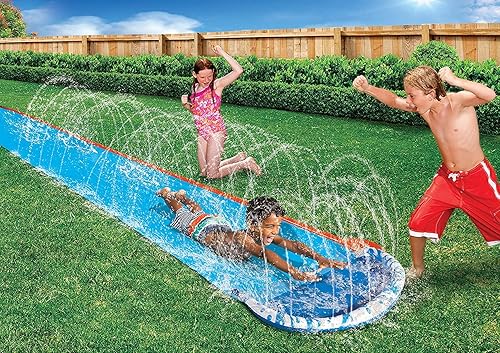BANZAI Soak 'N Splash Water Slide in Kuwait Whizz Lawn Water Slides