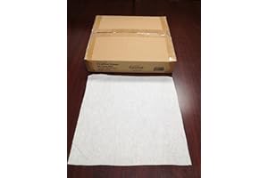 Clinical Health Services, Inc. Premium 12"x12" White Headrest Squares, 1000 per Box