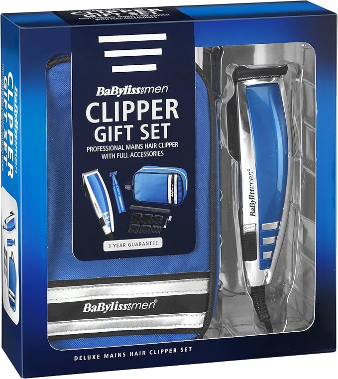 babyliss men steel edition hair clipper gift set 7755gu