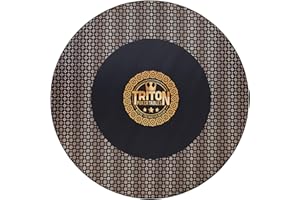 TRITON POKER TABLES Triton Premium Poker Table Mat for 8 Player - Portable Multi-Spandex Fabric Rubber Portable Poker Game Mat with Zippered Oxford Fabric Carry Bag – 50’’