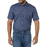 Amazon Essentials Men's Slim-Fit Short-Sleeve Poplin Shirt