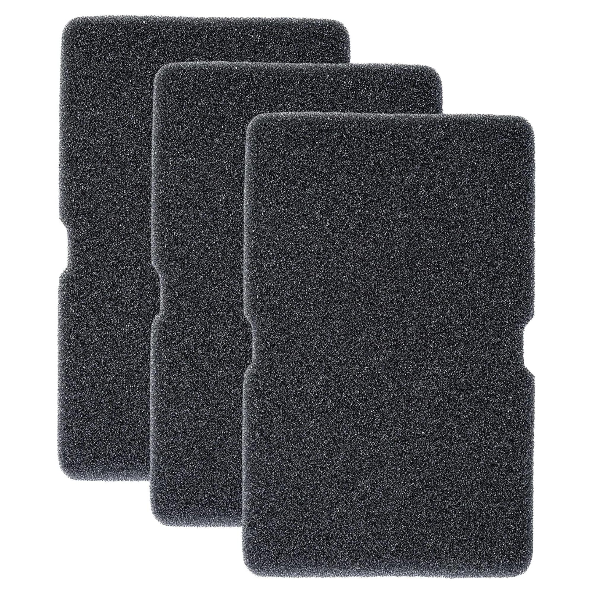 Filterwelt | 3x Filter compatible with Beko Grundig Blomberg ElektraBregenz, tumble dryer heat pump dryer, sponge filter mat, 235 x 150 x 10 mm, lint sieve, lint filter 2964840100 foam filter