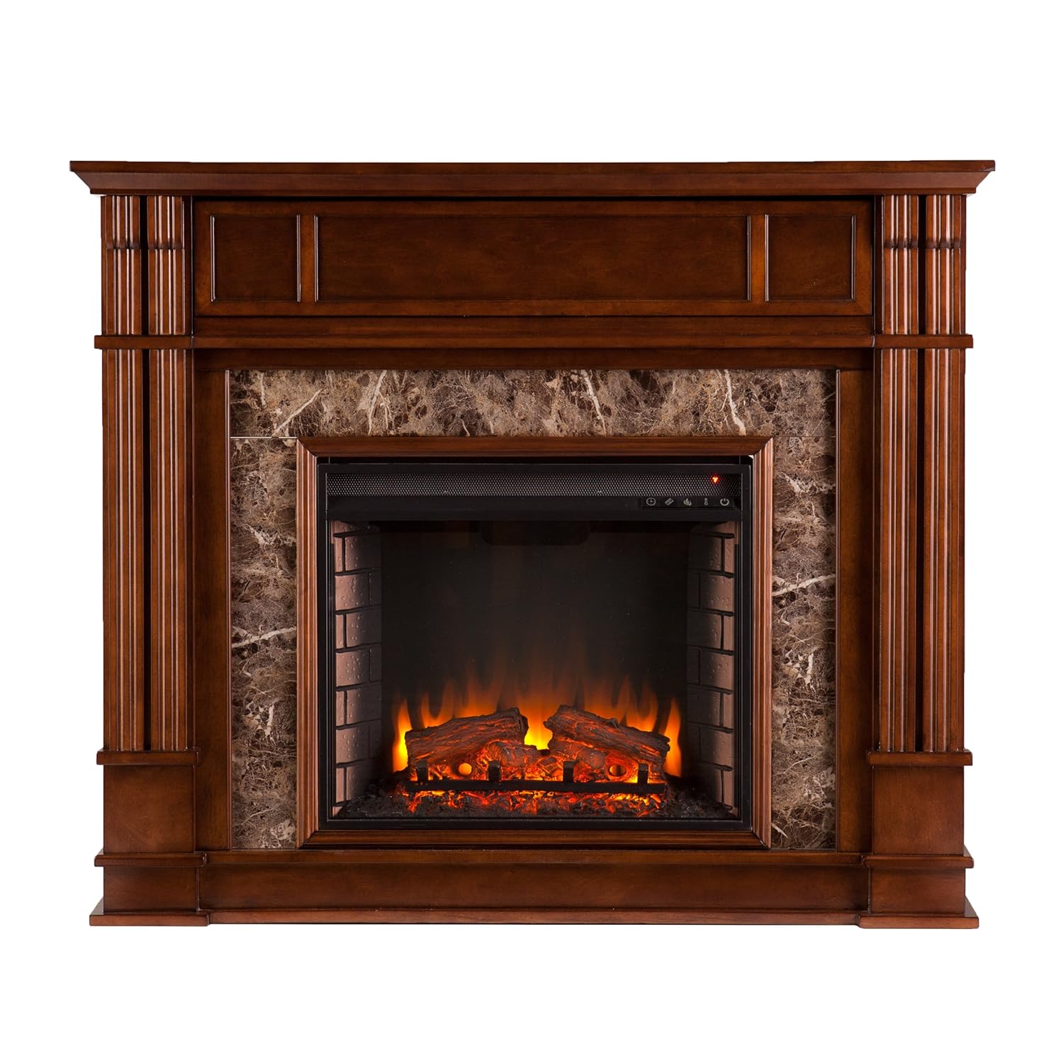 Best Southern Enterprises Electric Fireplace With Media Storage