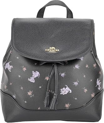Amazon コーチ アウトレット Coach Outlet リュックサック Ima47 ディズニー コーチ ダルメシアン ブラック 黒 ピンク ゴールド 並行輸入品 Coach コーチ レディース