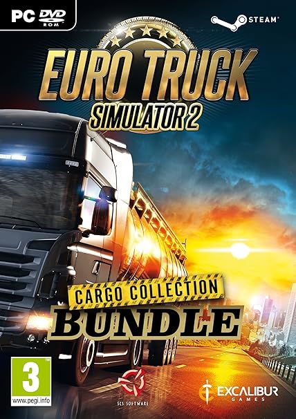 Euro Truck Simulator 2 Cargo Collection Bundle (PC DVD) (New)