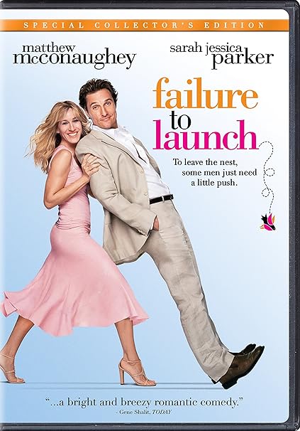 Amazon Com Failure To Launch Matthew Mcconaughey Sarah Jessica Parker Zooey Deschanel Justin Bartha Gretchen Cleevely David Brown Bradley Cooper Tyrel Jackson Williams Edi Gathegi Glenn Howerton Dorian Kingi Stephen Tobolowsky
