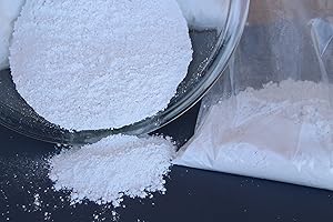 RAW BUILT TECH Fine Calcium Carbonate Powder - Simple and Easy DIY Chalk Paint Additive - Fine Limestone Powder for Clean and Smooth Vintage Chalky Paint (1 lb)