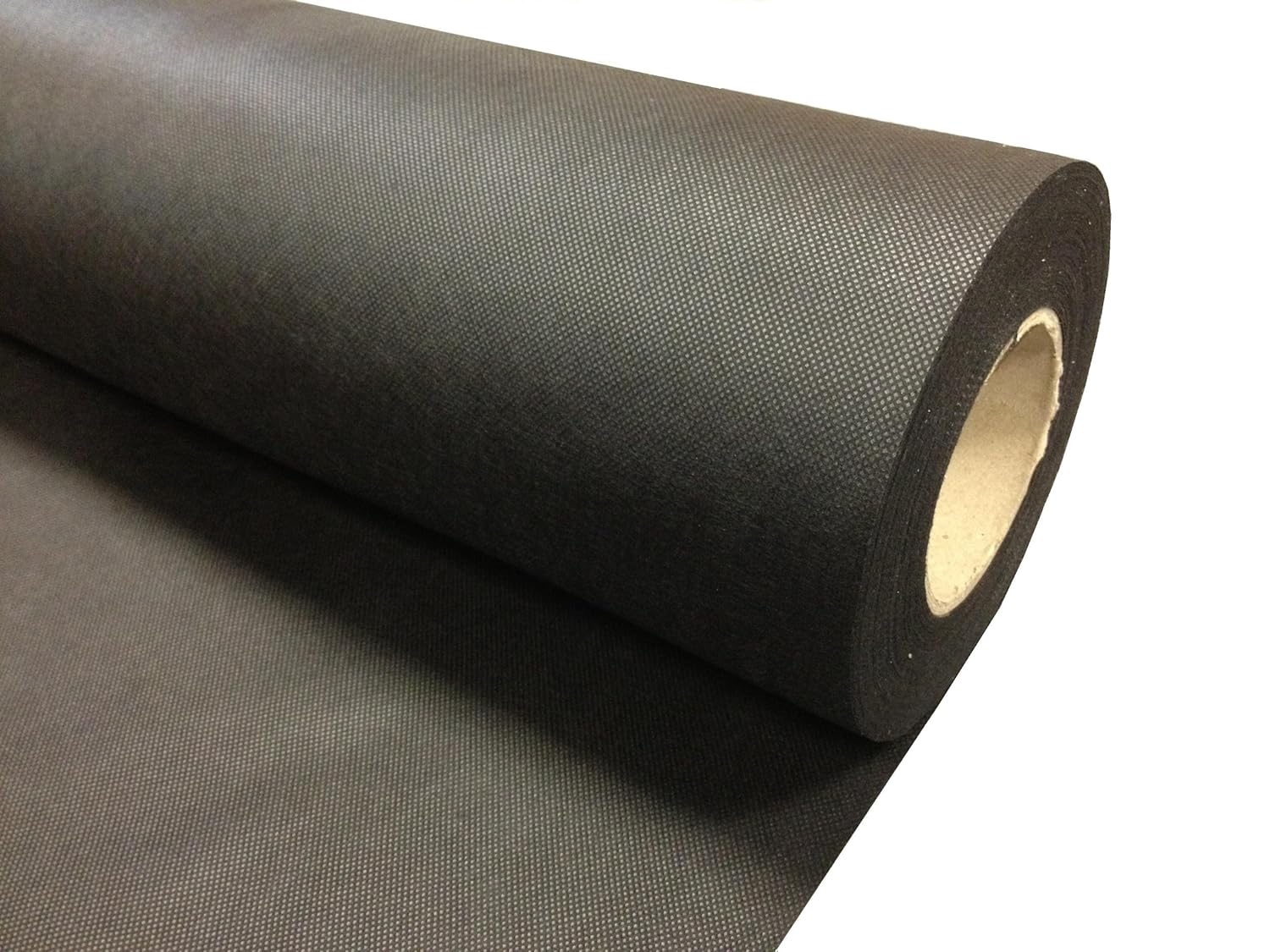 WEED CONTROL FABRIC, SPUNBOND, BLACK GROUND COVER 1m X 100m LANDSCAPE
