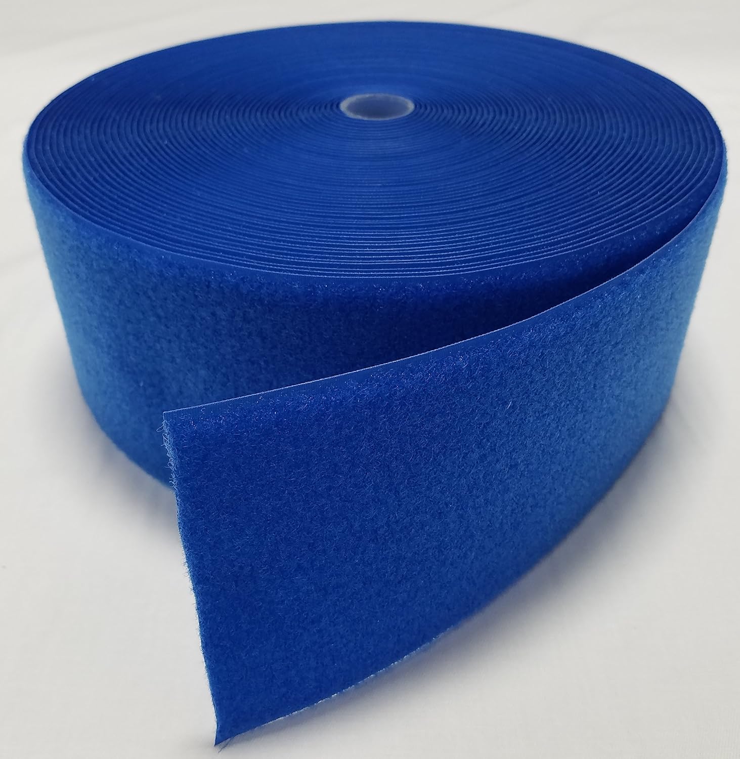 4" ROYAL BLUE SEWON HOOK and LOOP FASTENER LOOP SIDE