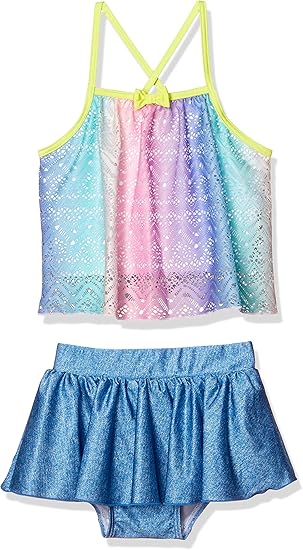 Amazon タキヒヨー グラデーションレース セパレート 水着 女の子 Mariajue イエロー 日本 100 日本サイズ100 相当 水着 通販