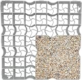 Neat FXDM Gravel Grid Shed Base 50x50cm 4cm White 3m² Membrane view 1