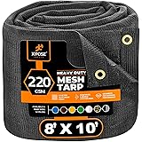 Xpose Safety Heavy Duty Mesh Tarp – 8’ x
