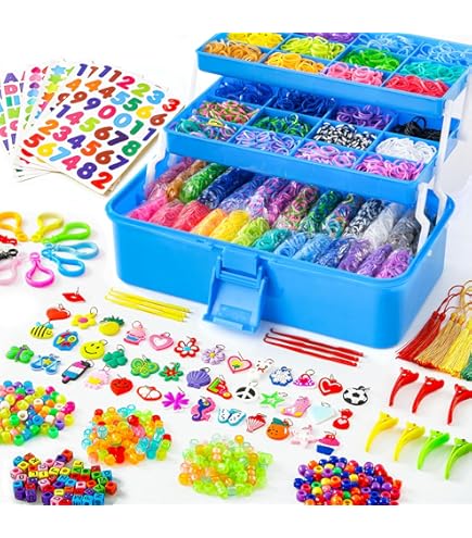 Amazon.com: Cra-Z-Art CRA-Z-Loom Deluxe Rubber Band Case