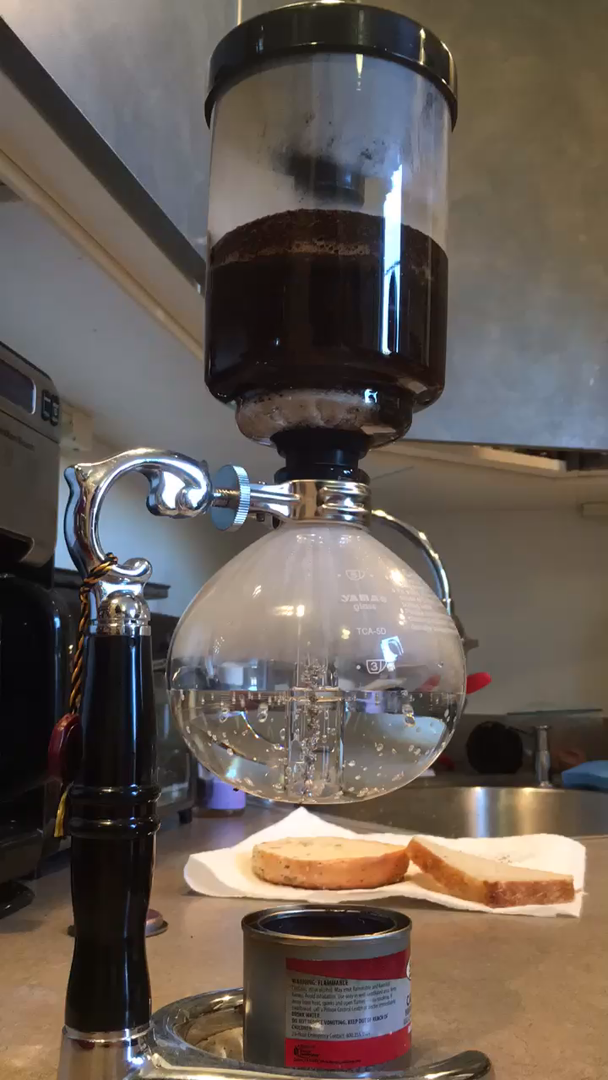 Yama Glass 5 Cup Tabletop Siphon (Syphon) (Alcohol Burner) Single Serve Brewing