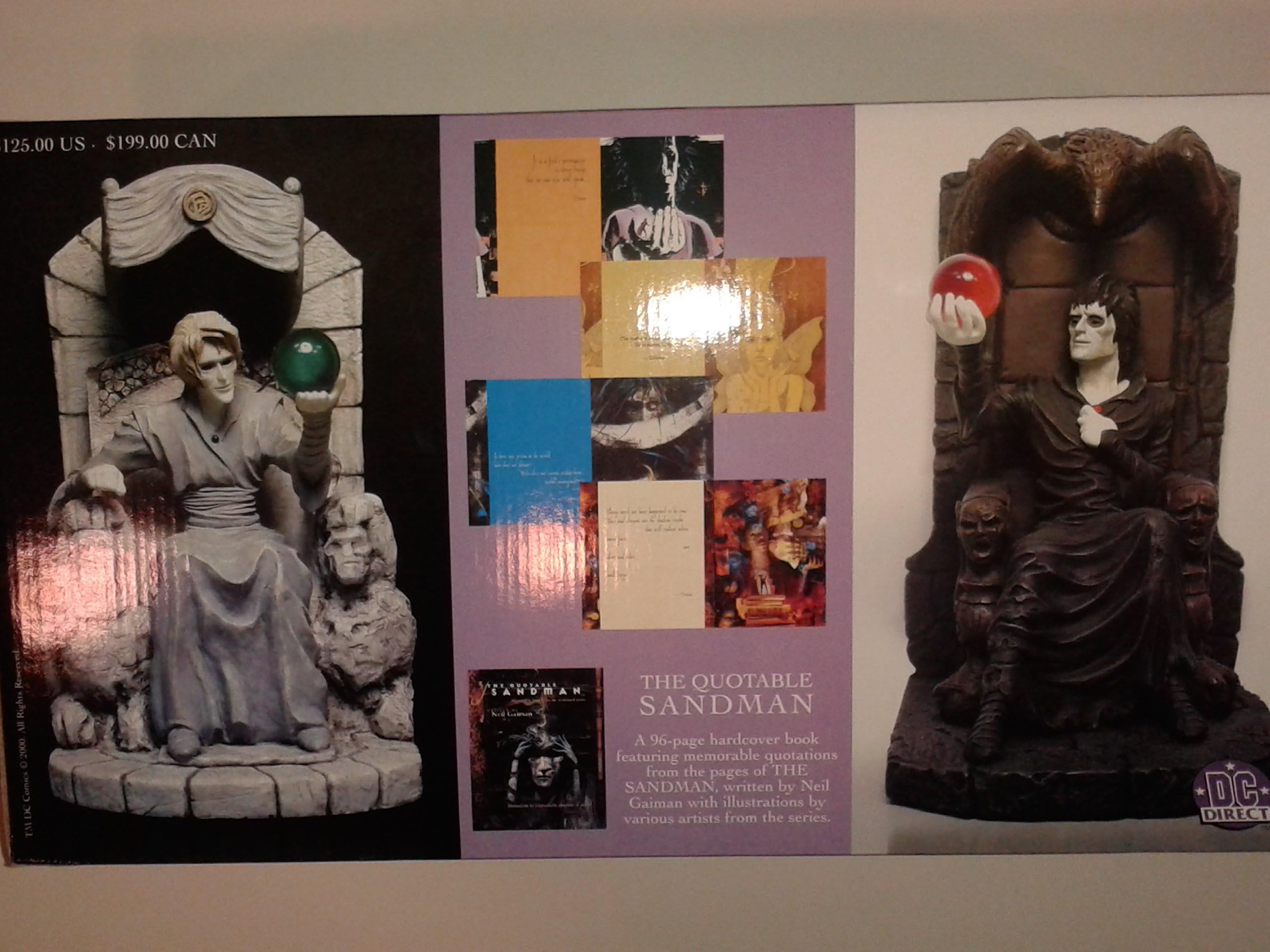 The Sandman Mini-bookend Set