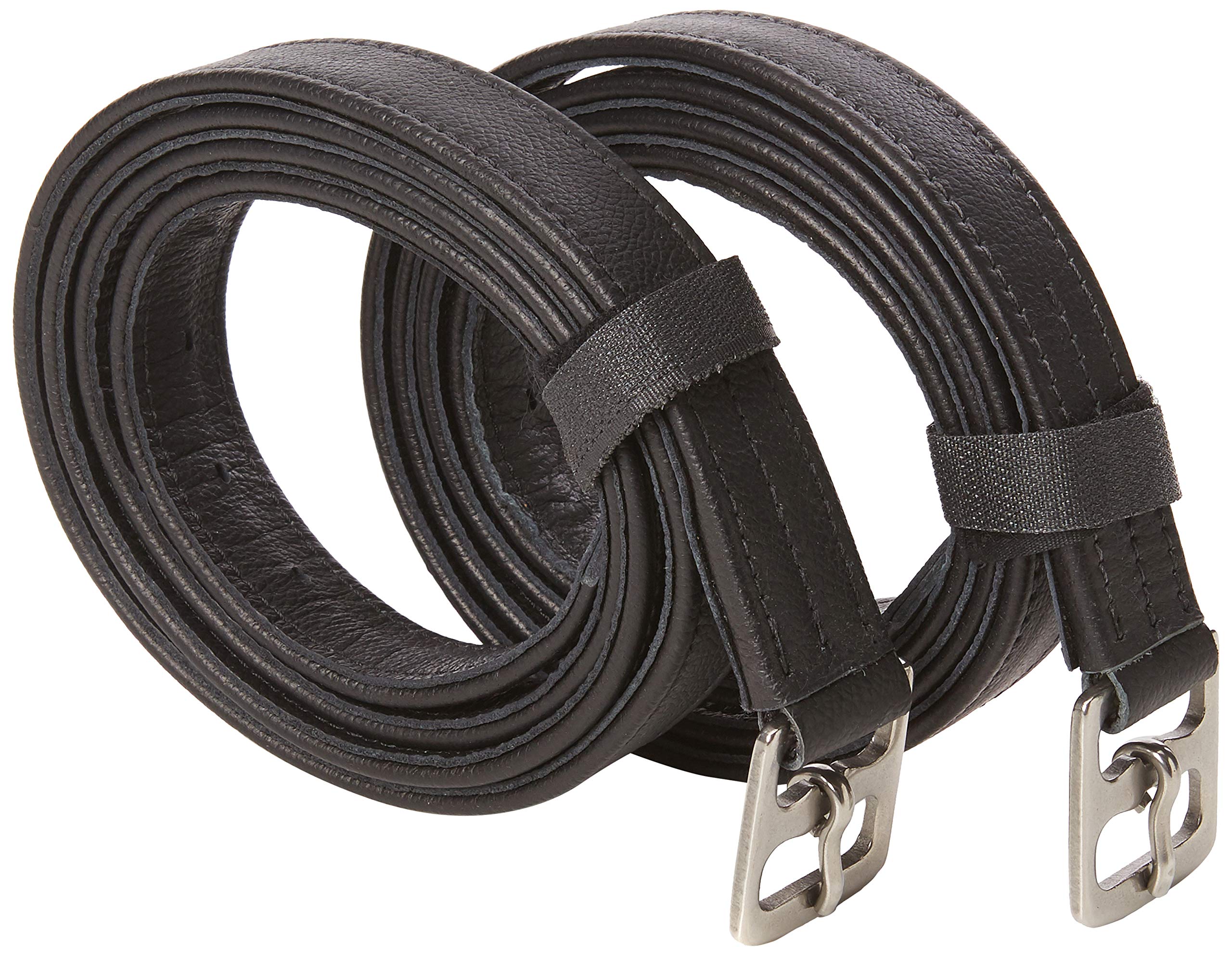 Cwell Equine New Soft Stirrup Leathers Black Choice of Sizes (62")
