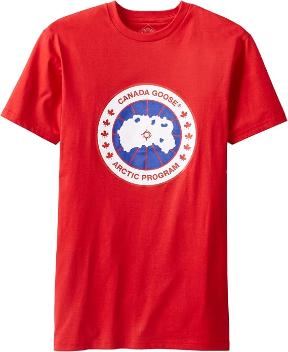 Canada Goose Men's T-Shirt, Red, Medium : Amazon.co.uk: Clothing