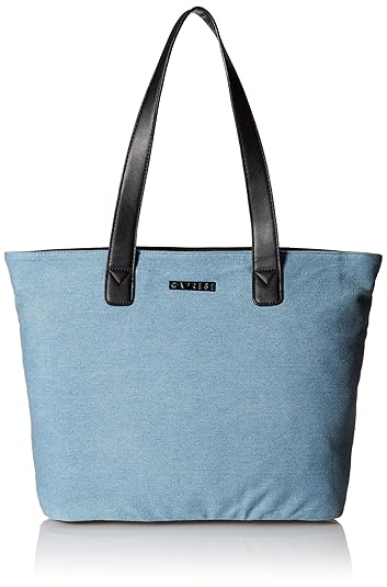 Caprese Addi Womens Tote Bag (Blue Denim)