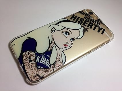 Amazon Iphone6 6s 不思議の国のアリス シリコンケース ダークプリンセス ケース カバー 通販