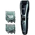 Panasonic Hair and Beard Trimmer, Men's, with 39 Adjustable Trim Settings and Two Comb Attachments for Beard and Hair, Corded or Cordless Operation, ER-GB60-K, Black