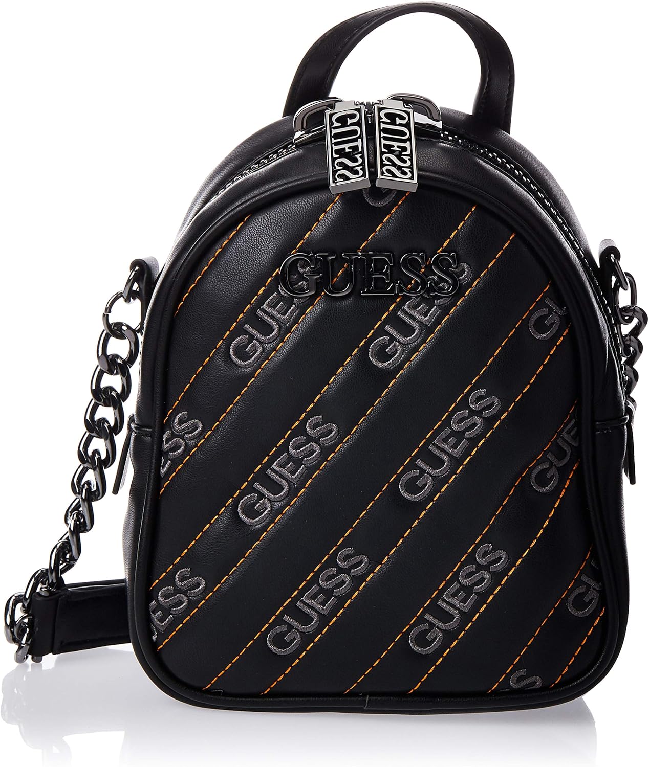 guess saffiano mini cross body bag