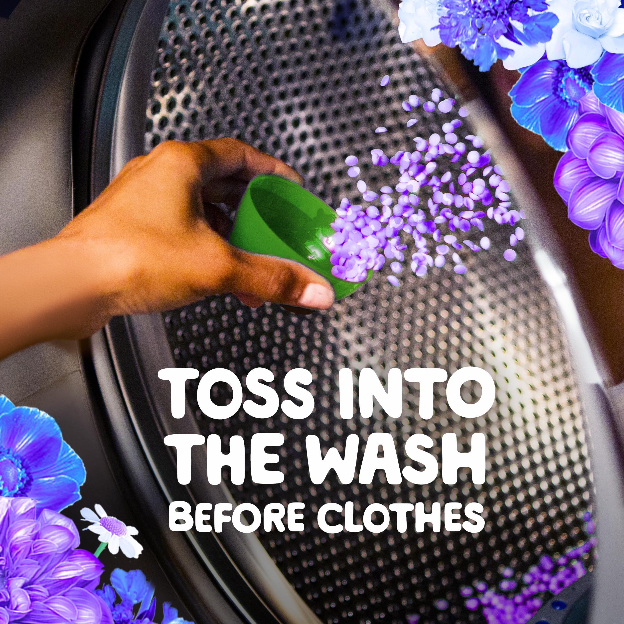 Gain In-Wash Laundry Scent Booster Beads, Relax Scent, 24 oz, Laundry Scent Beads, (Packaging May Vary)