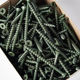 ForgeFix Countersunk Decking Screws 4.5 x 60mm Green Box of 200 view 3